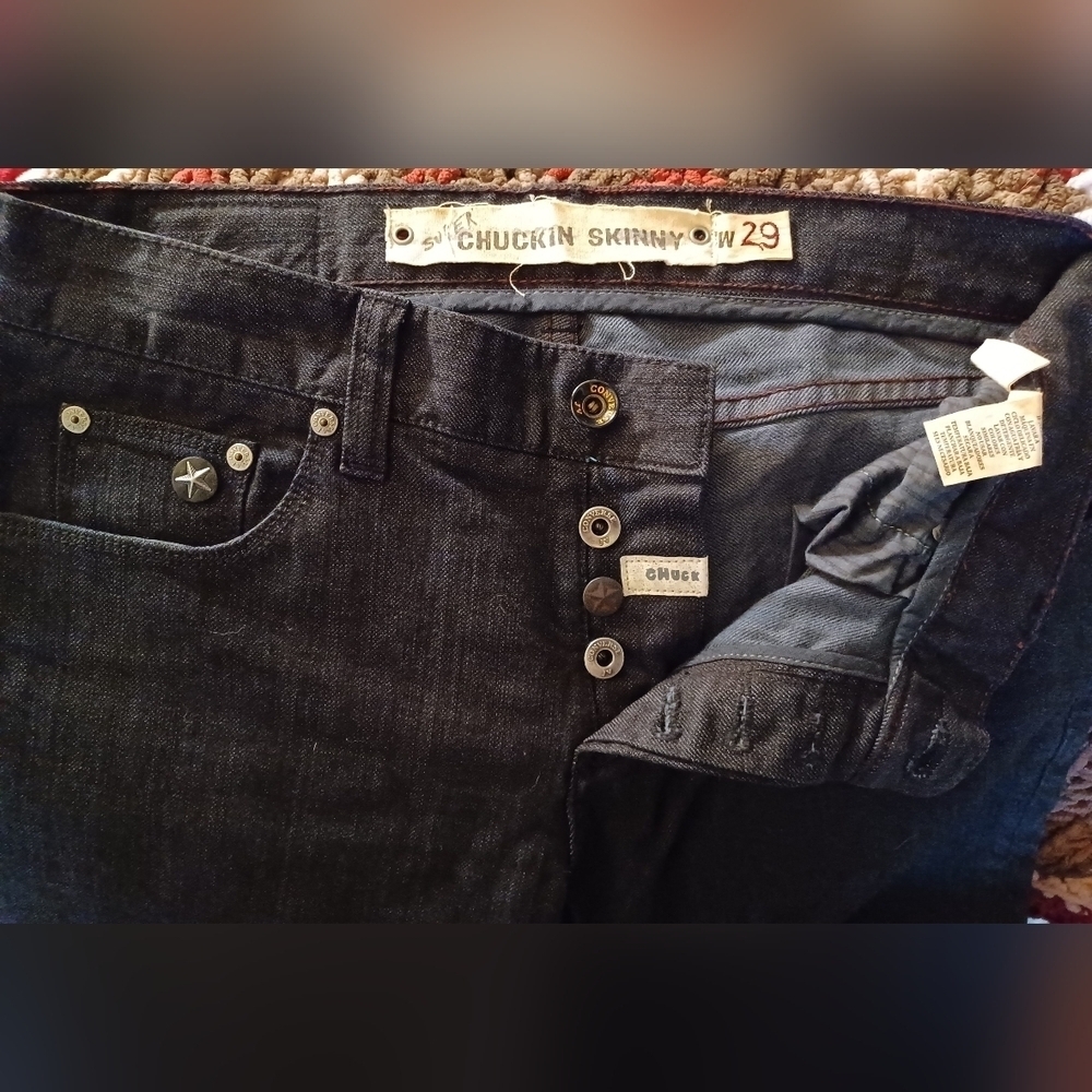 Converse JV * John Varvatos * Super Chunking Skinny Jeans - Picture 8 of 8